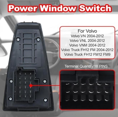 ボルボトラック FH12 FM12 FM9 FH FM VNL 20953592 20455317用のパワーマスター制御スイッチ