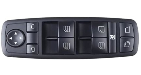 メルセデス A2518300190 交換用アクセサリーのための電気窓スイッチリフターボタン
