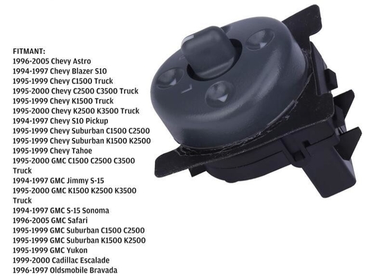 フロントドライバーサイドドアミラー制御スイッチ チェボイ GM-C 交換 15009690 OEM NO