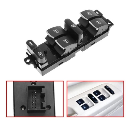 3BD959857 ABS マスターウインドウコントローラー パッサー3B2フォルクスワーゲン用のスイッチボタンパネル