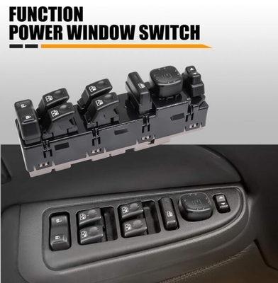 2003-2007 HM H2 フロント ドライバー サイド マスター ミラー 制御 スイッチ モジュール メタル プラスチック