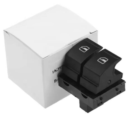 1K3959857 フォルクスワーゲン EOS パサット バリエント キャディ トゥーラン ゴルフ 4 モーション用の電源窓スイッチ