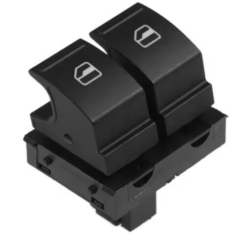 1K3959857 フォルクスワーゲン EOS パサット バリエント キャディ トゥーラン ゴルフ 4 モーション用の電源窓スイッチ